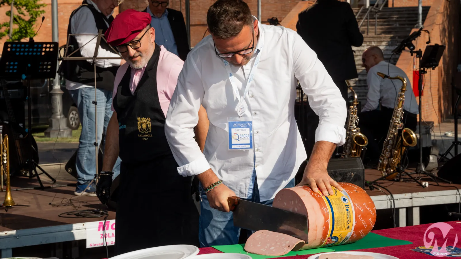 Gara di taglio della mortadella con la coltellina, Mortadella, please 2026 – foto 10