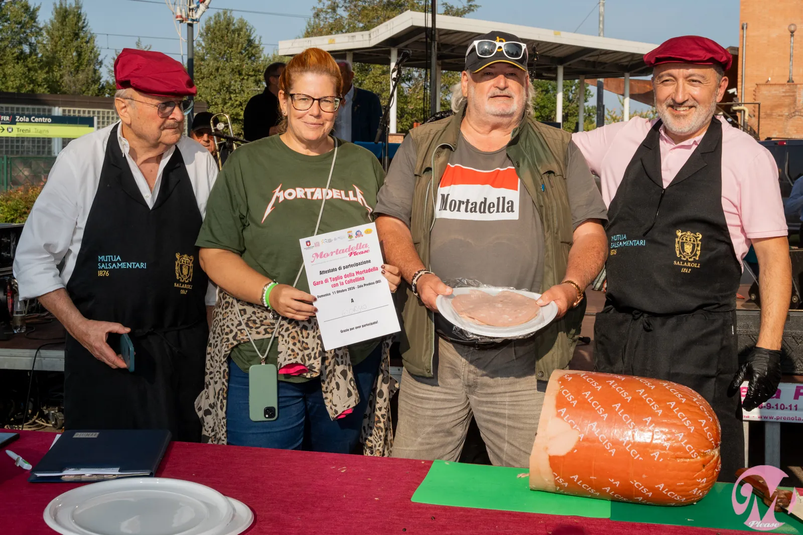 Gara di taglio della mortadella con la coltellina, Mortadella, please 2026 – foto 35