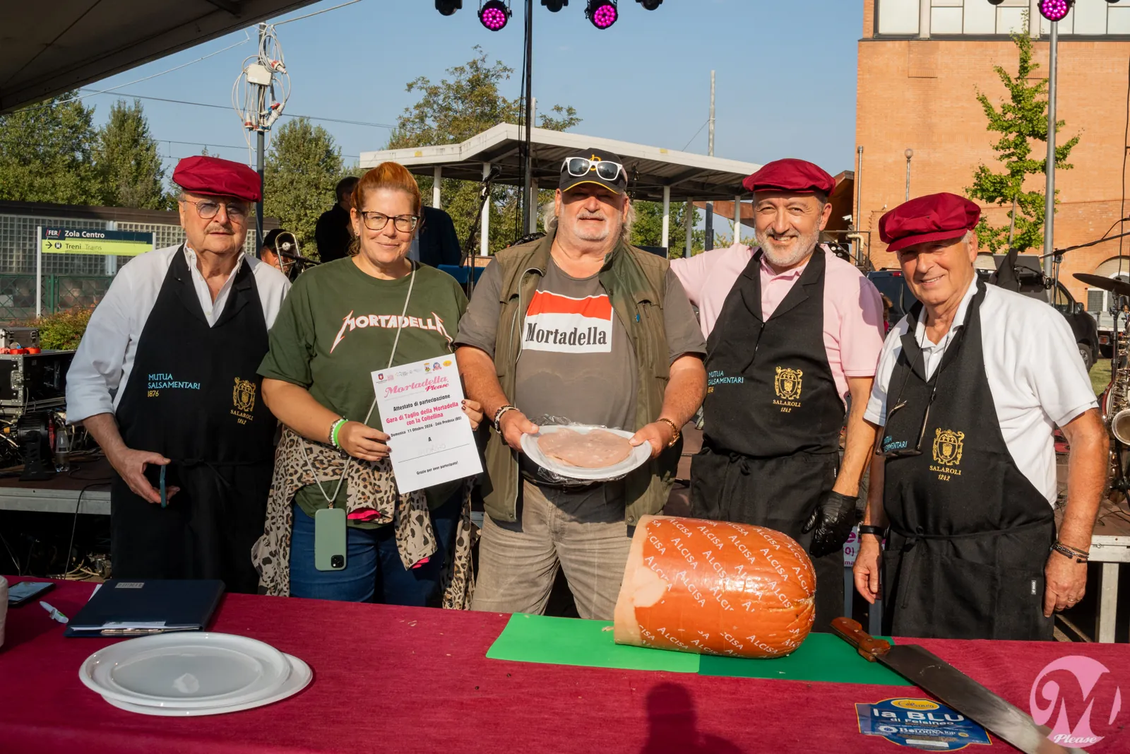 Gara di taglio della mortadella con la coltellina, Mortadella, please 2026 – foto 36
