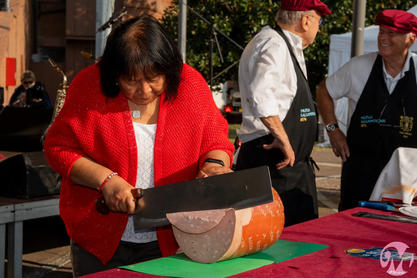 Gara di taglio della mortadella con la coltellina, Mortadella, please 2026 – foto 37