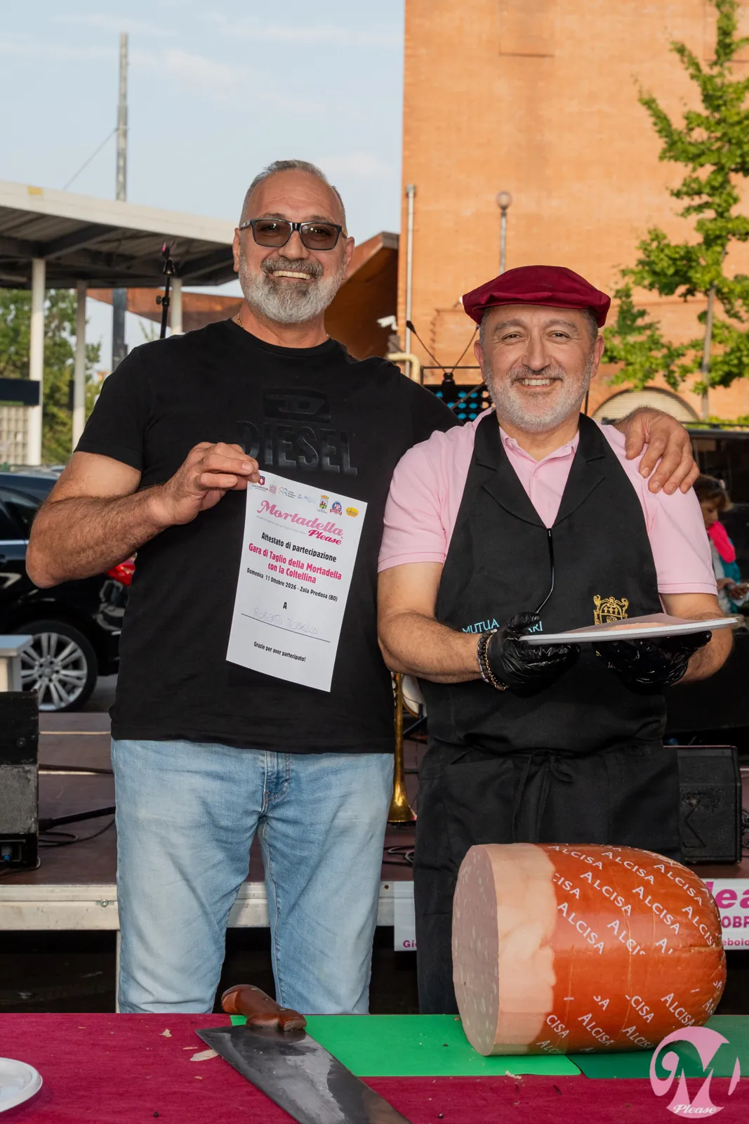 Gara di taglio della mortadella con la coltellina, Mortadella, please 2026 – foto 53